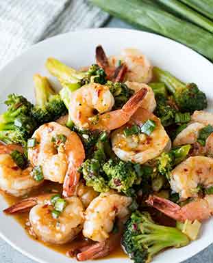 shrimp broccoli