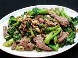 Sauteed Beef With Broccoli